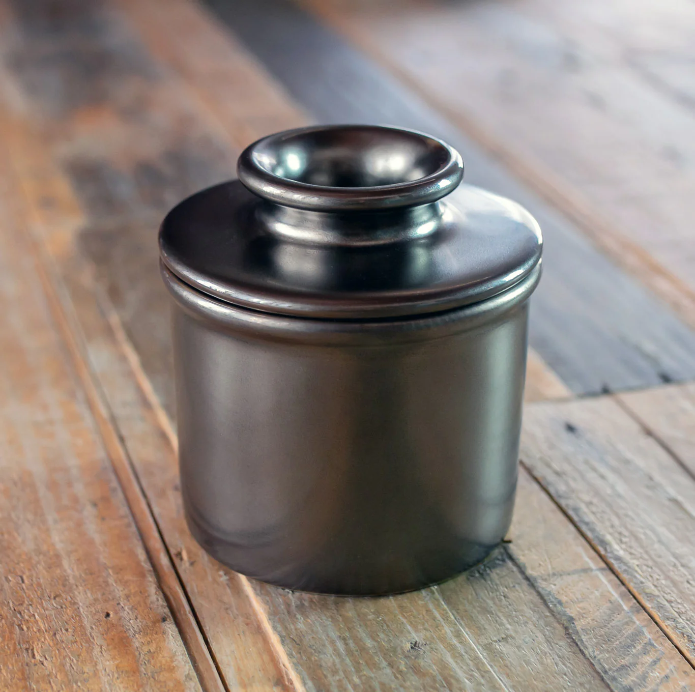 Dragon Steel Metallic Butter Bell Crock - Image 4