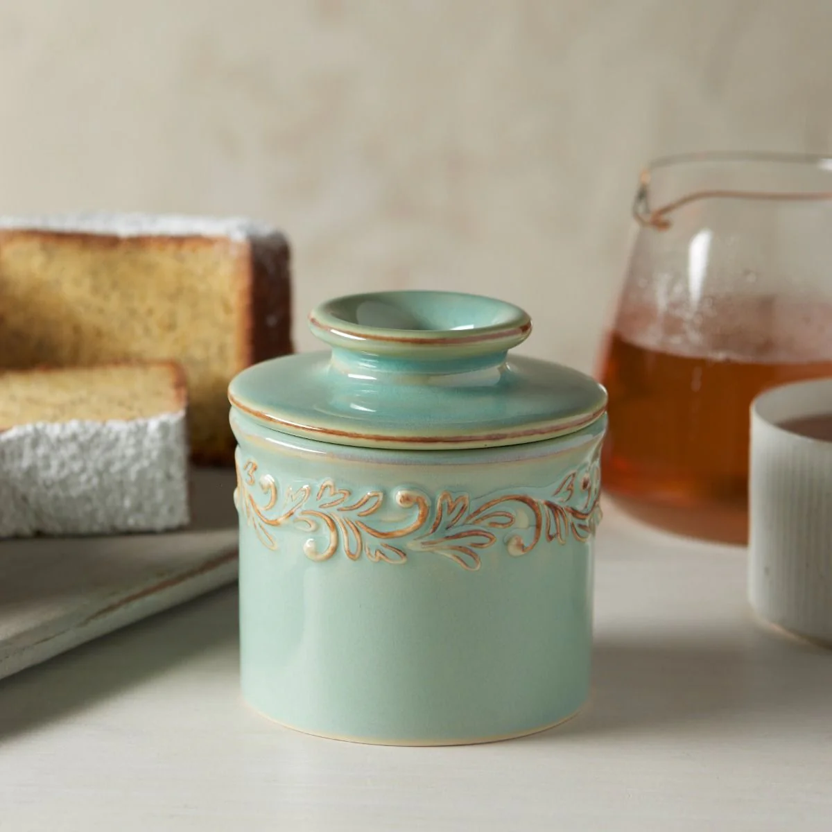 Sea Spray Antique Butter Bell Crock - Image 3